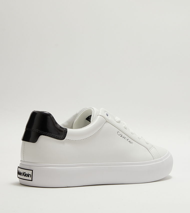Logo Detail Lace-Up Sneakers