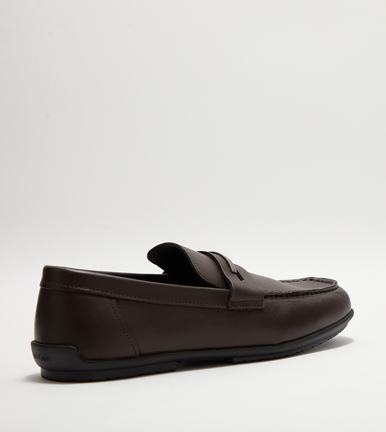 Logo Detail Sip-On Loafers