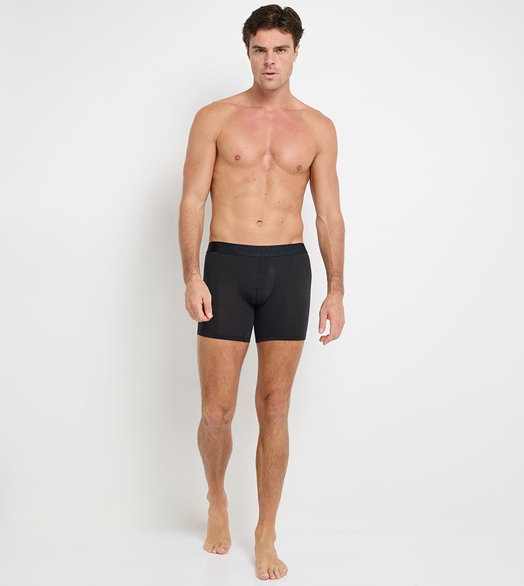 Pack of 3 Logo Waistband Boxer Briefs