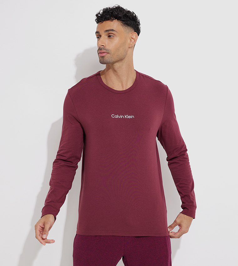 Maroon calvin cheap klein set