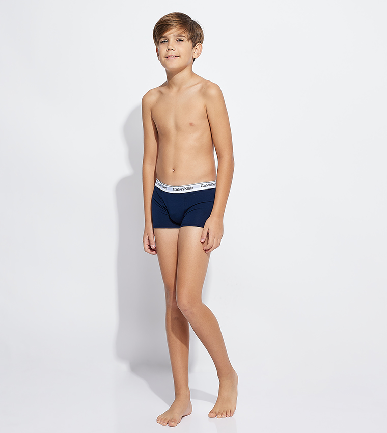 Pack of 5 Logo Waistband Trunks