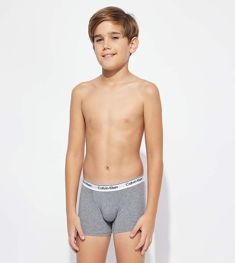 Pack of 5 Logo Waistband Trunks