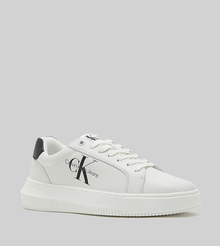 Calvin klein black and white pumps deals