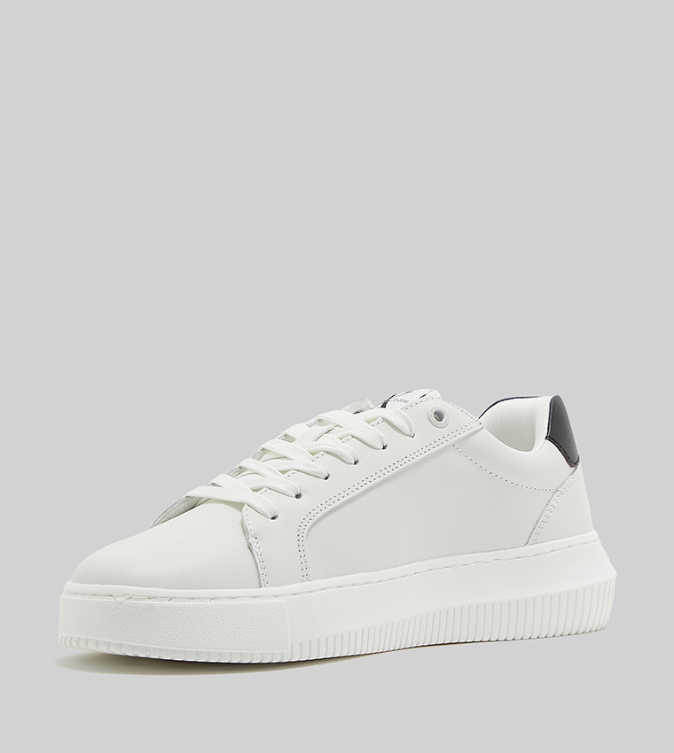 Logo Printed Lace-Up Sneakers