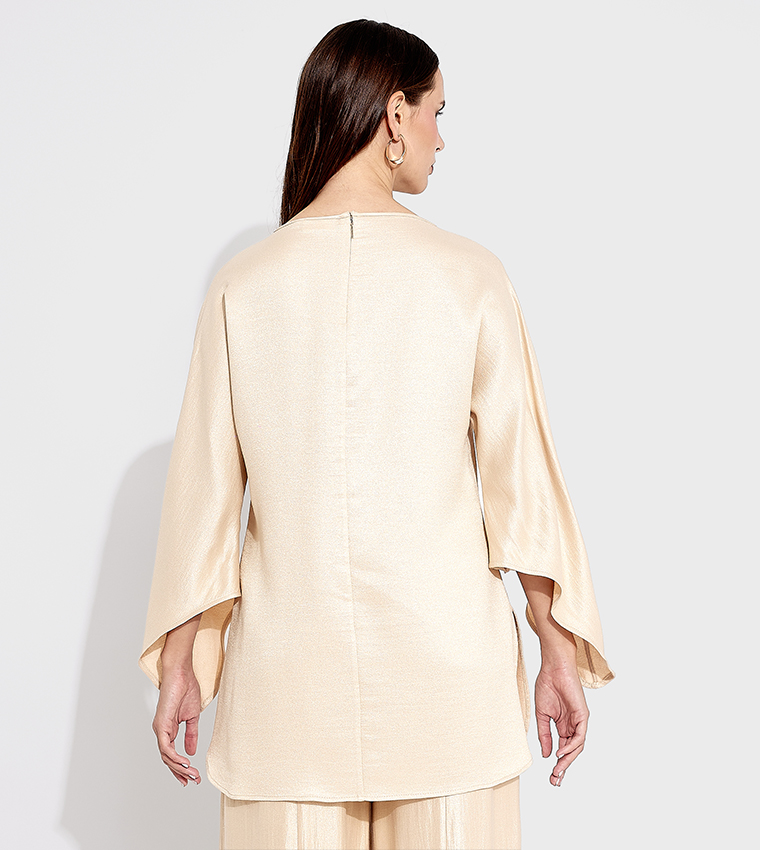 Solid Boat Neck Top