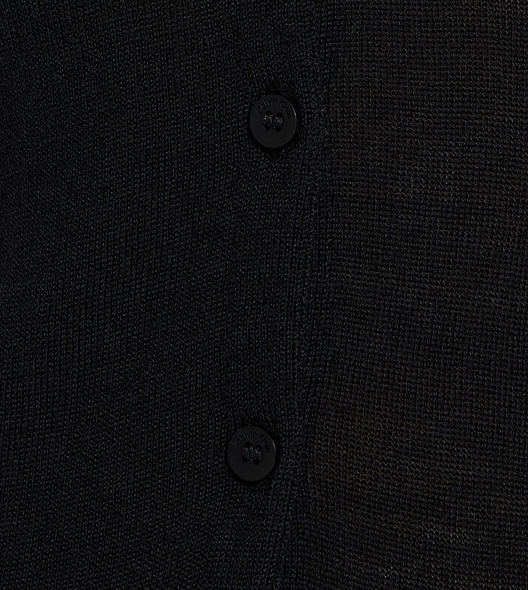 Ribbed V-Neck Sweater