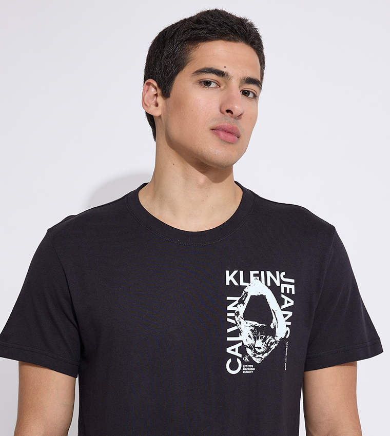Graphic Printed Crew Neck T-Shirt
