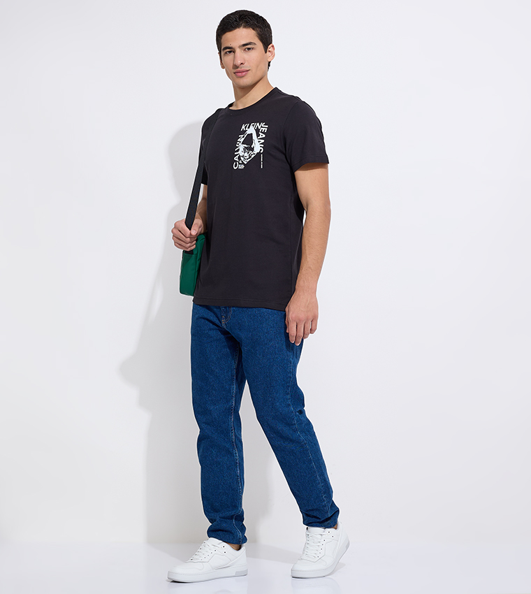 Graphic Printed Crew Neck T-Shirt