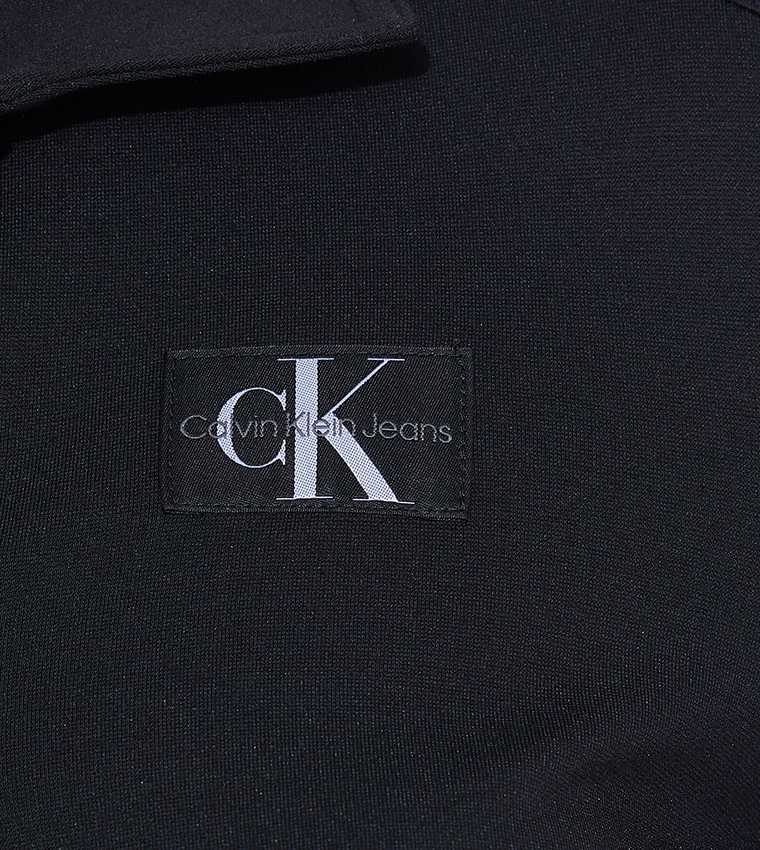 Logo Detail Polo Neck T-Shirt