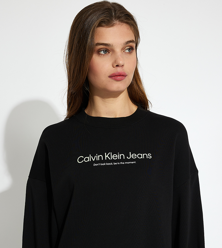 Illuminated Graphic Print Sweatshirt