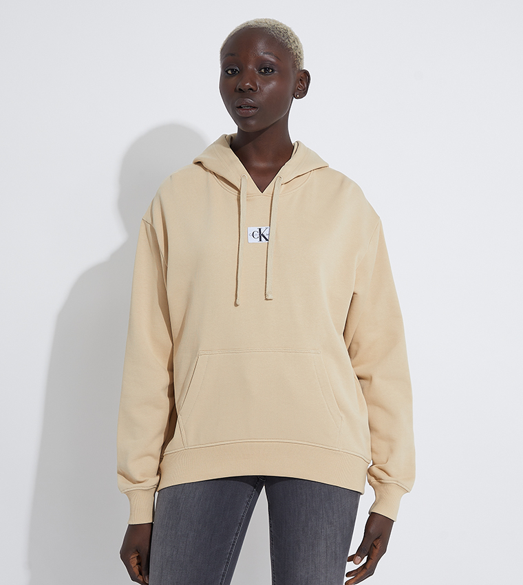 Calvin klein oversized on sale hoodie