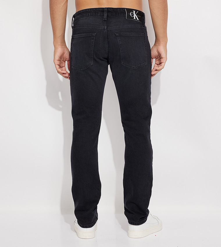 Washed Mid Rise Slim Fit Jeans
