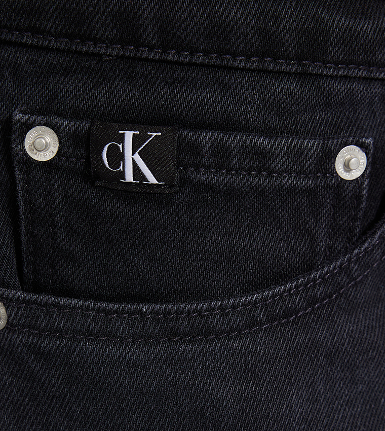 Washed Mid Rise Slim Fit Jeans