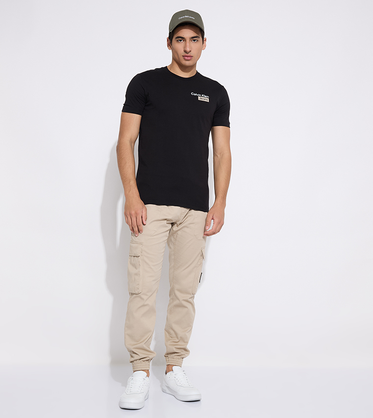 Logo Printed Crew Neck T-Shirt