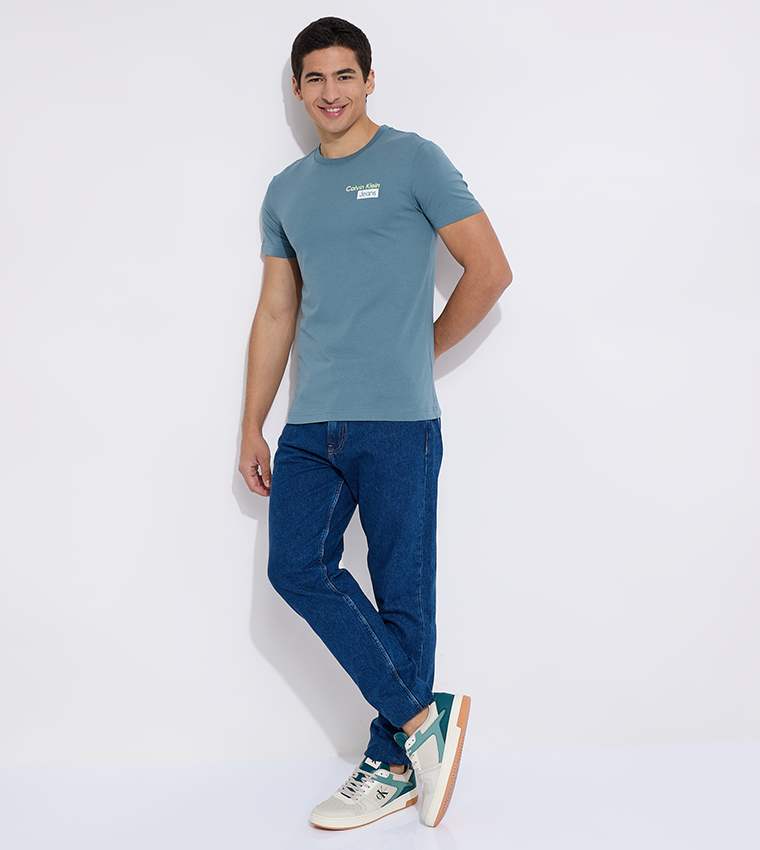 Logo Printed Crew Neck T-Shirt