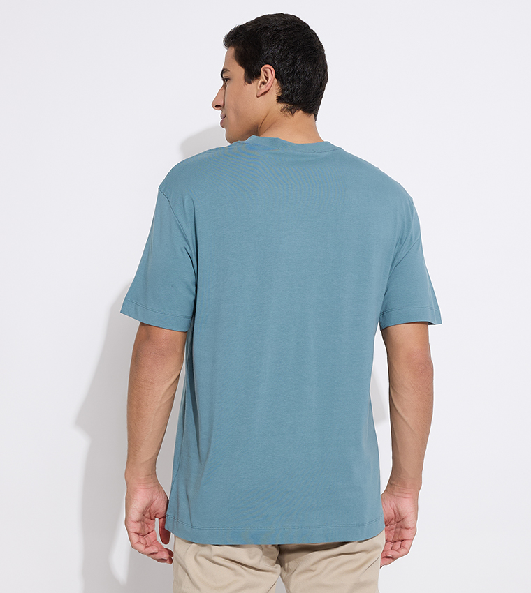 Logo Printed Crew Neck T-Shirt