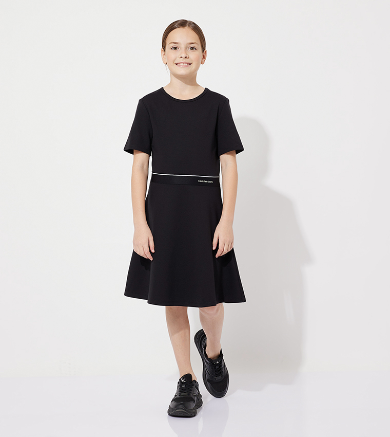 Punto Logo Tape Short Sleeves Dress