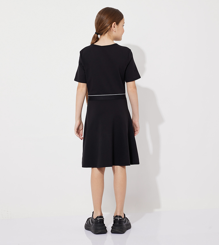 Punto Logo Tape Short Sleeves Dress