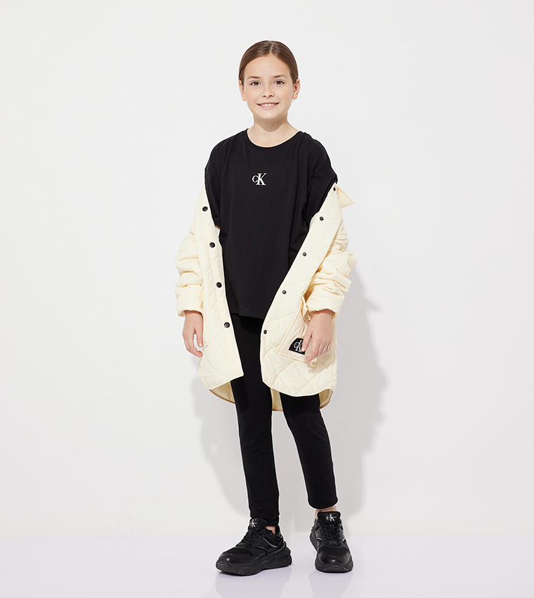 Logo Printed Oversized Fit T-Shirt