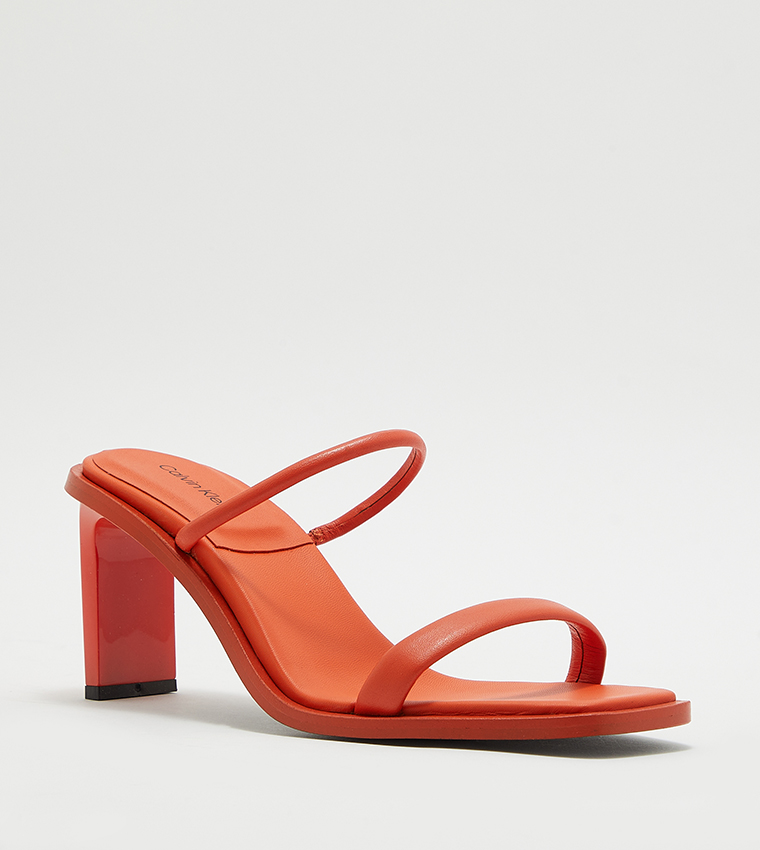 Calvin klein sandal heels on sale