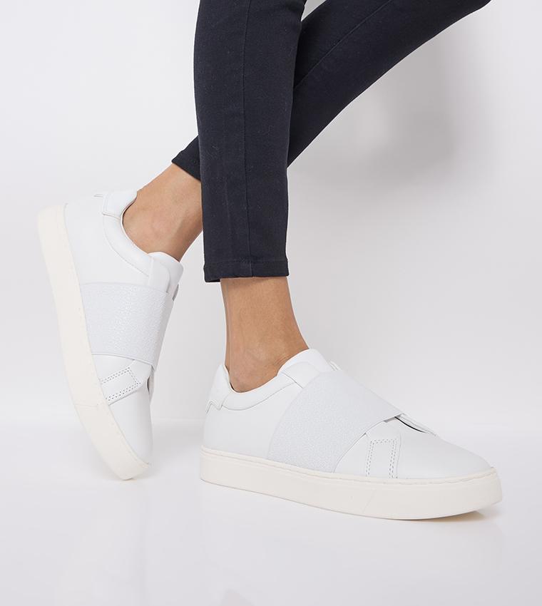 Calvin klein slip ons hotsell