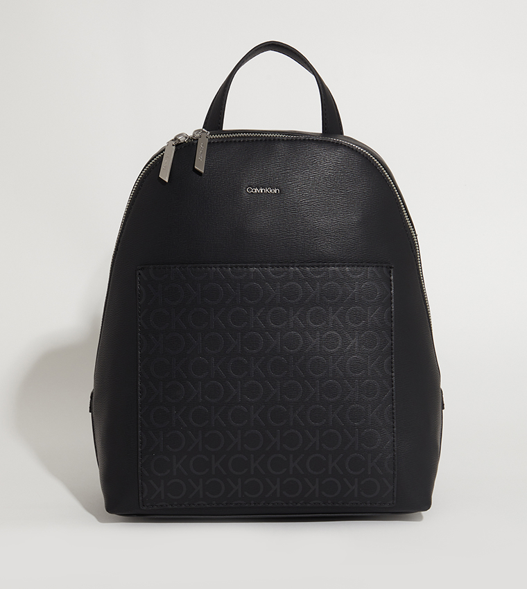 Buy Calvin Klein Monogram Dome Backpack In Black 6thStreet Oman