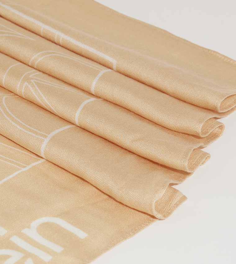 Logo Printed Scarf