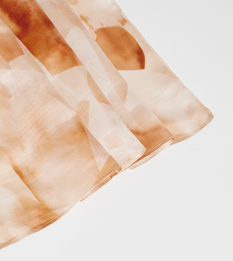 Printed Silk Scarf