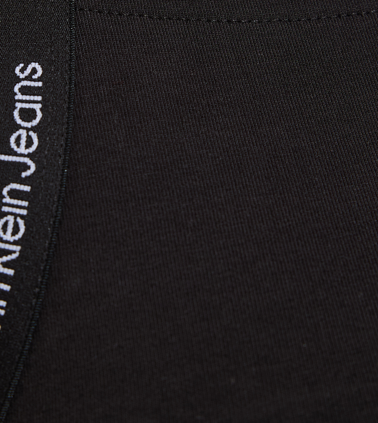 Logo Detail Strappy Crop Top