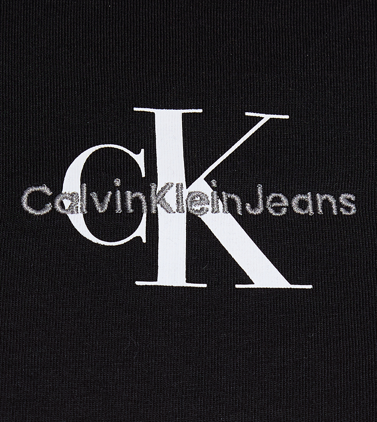 Monogram Detail Crew Neck T-Shirt