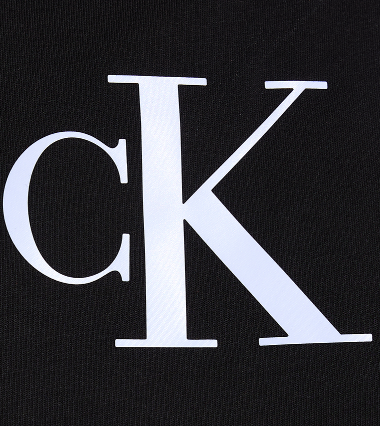 Monogram Print Slim Fit T-Shirt