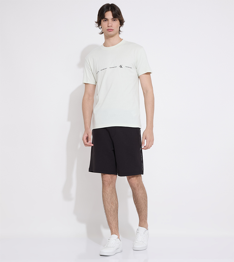 Logo Printed Crew Neck T-Shirt