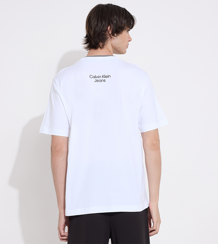 Logo Printed Crew Neck T-Shirt