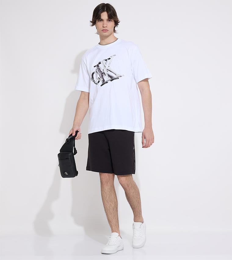 Logo Printed Crew Neck T-Shirt