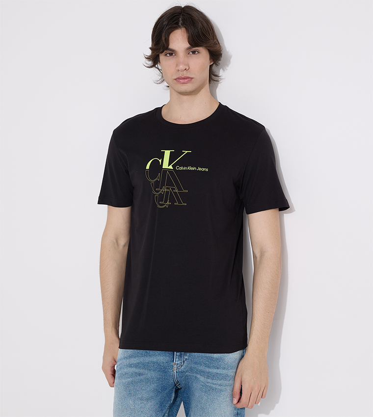 Logo Printed Crew Neck T-Shirt