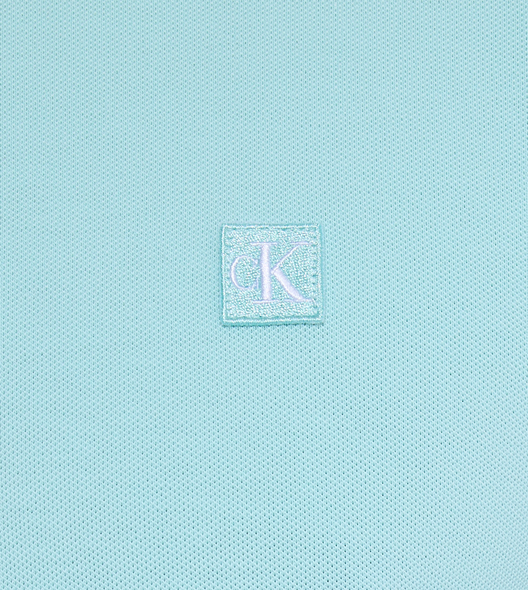 Monogram Badge Short Sleeves Polo T-Shirt