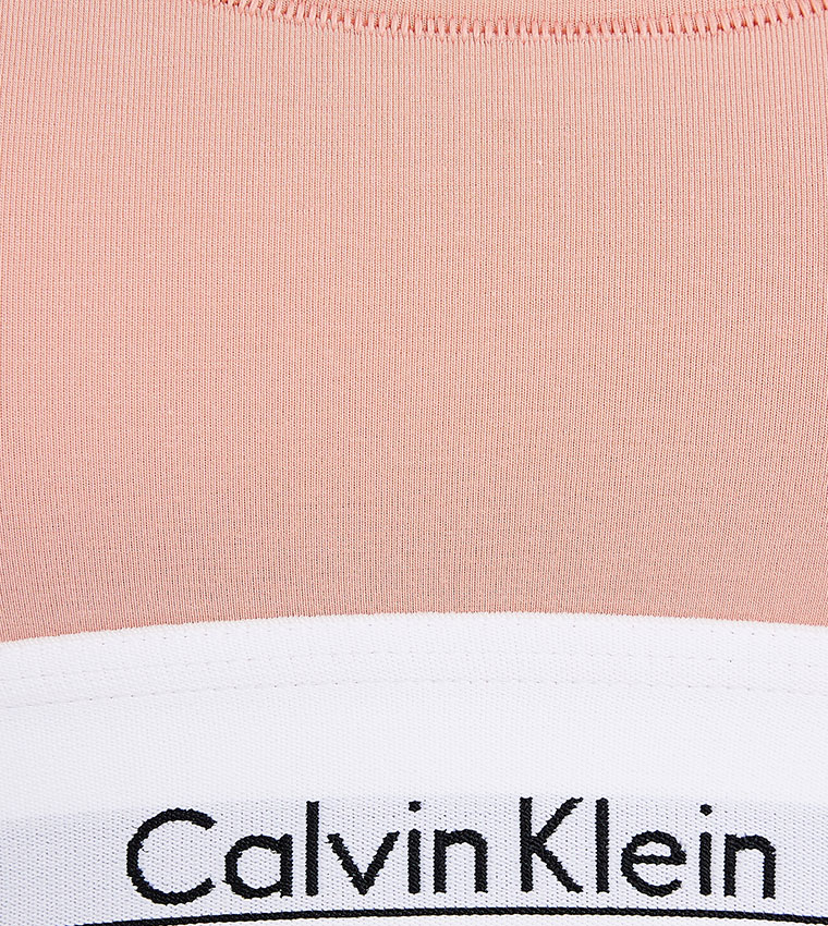 Logo Detail Unlined Bralette