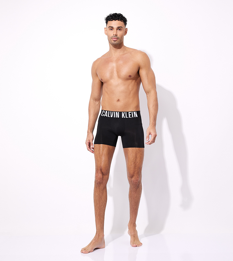 Pack of 3 Logo Waistband Trunks