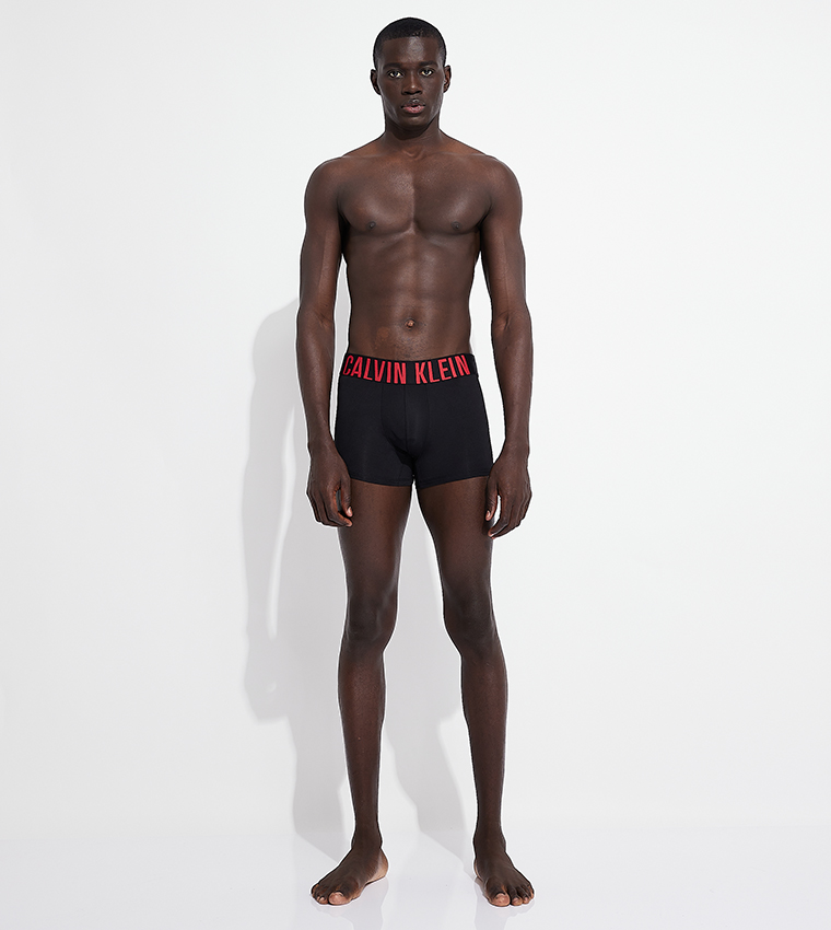 Pack of 3 Logo Waistband Trunks