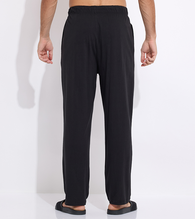 Logo Detail Drawstring Waist Pyjamas