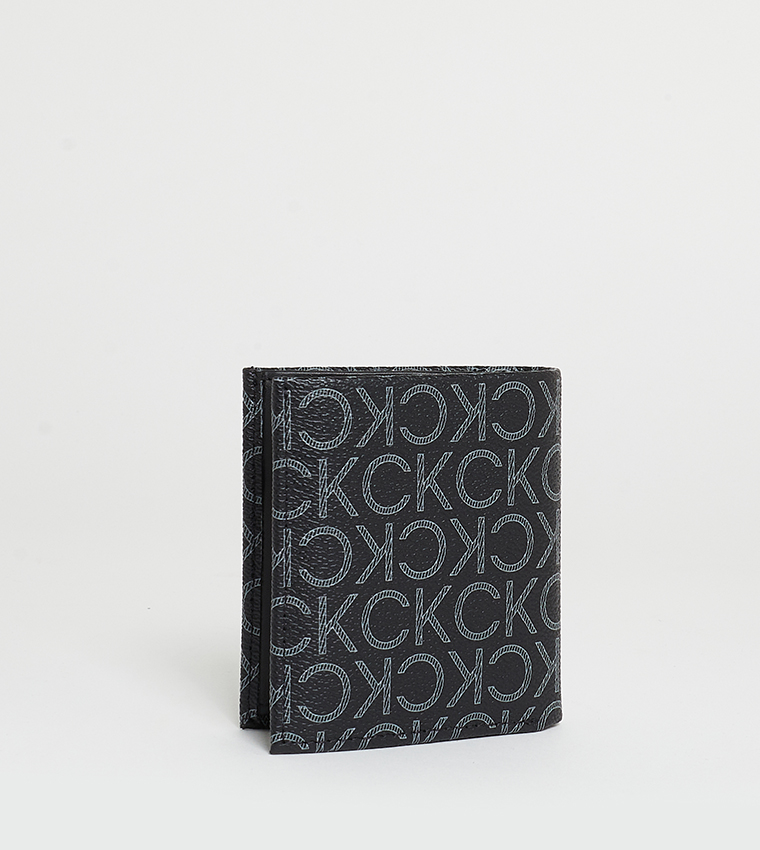 Monogram Patterned Tri-Fold Wallet