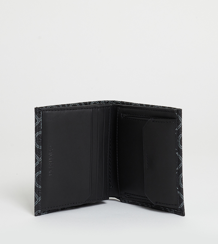 Monogram Patterned Tri-Fold Wallet