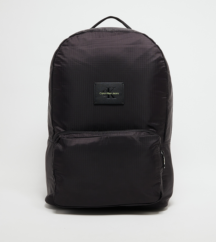 Calvin klein backpack logo best sale