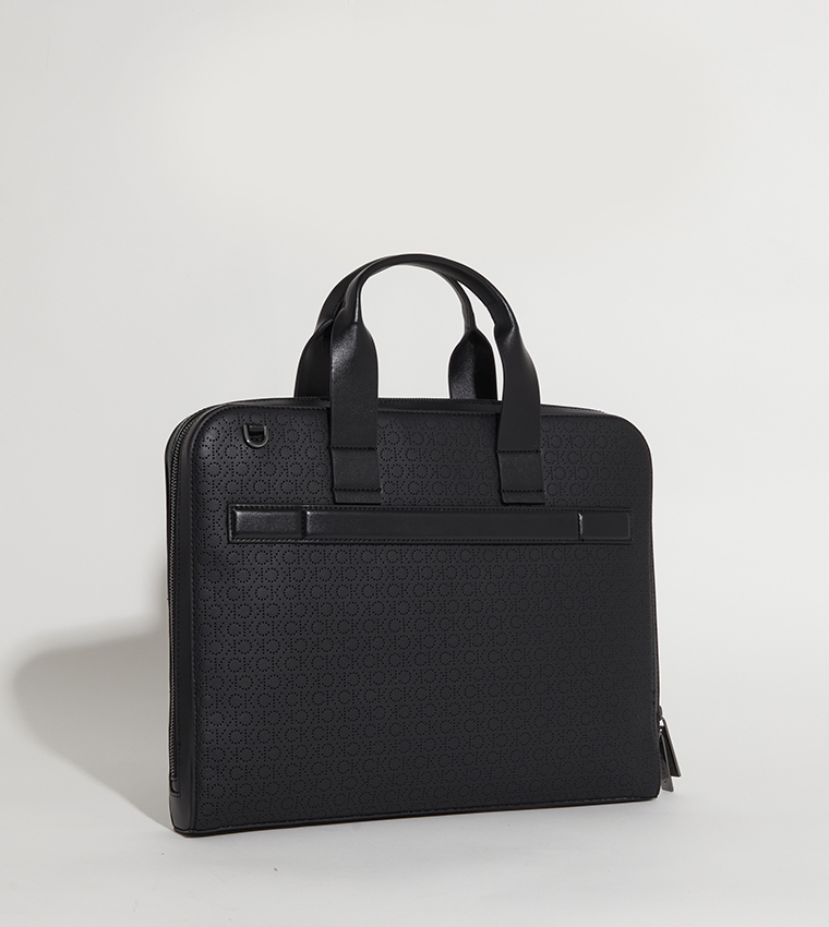 Calvin Klein Modern Bar Slim Laptop Bag - Laptop Bags 