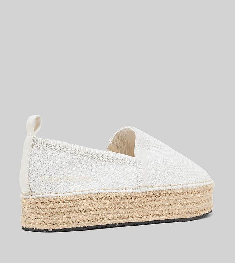 Knitted Platform Espadrille