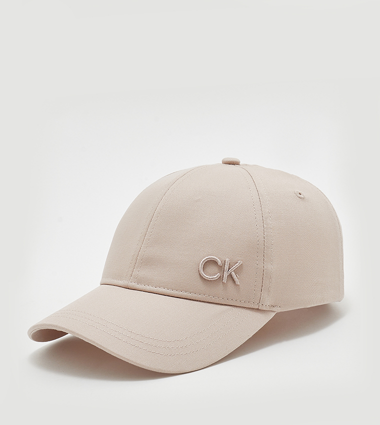 Buy Calvin Klein Monogram Detail Baseball Cap In Pink 6thStreet Qatar