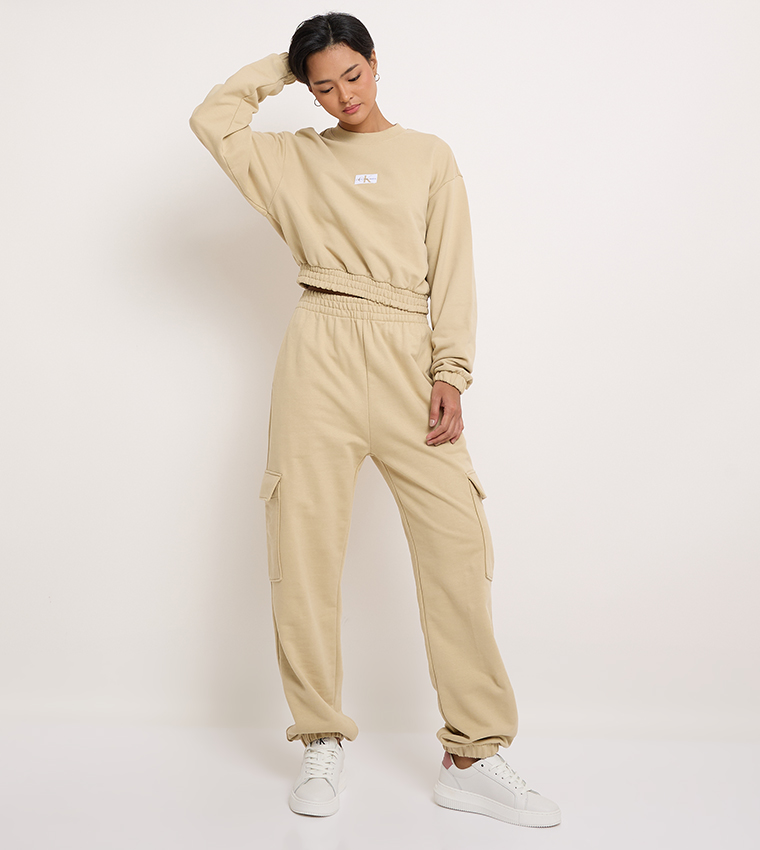 Logo Badge Detail Sweatshirt