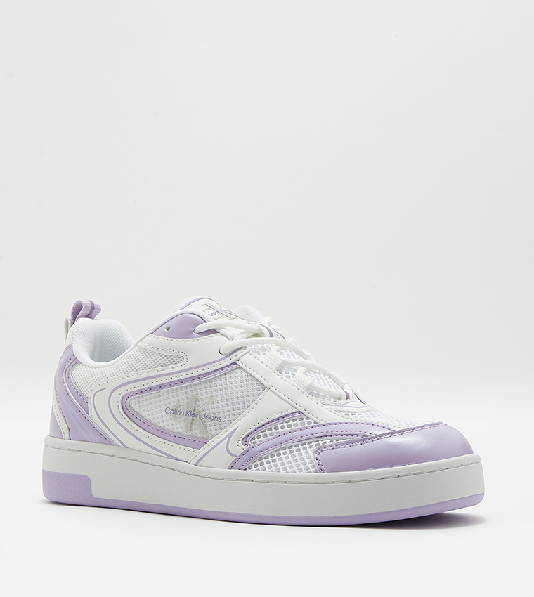 Basket Cupsole Lace-Up Sneakers