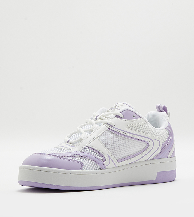 Basket Cupsole Lace-Up Sneakers