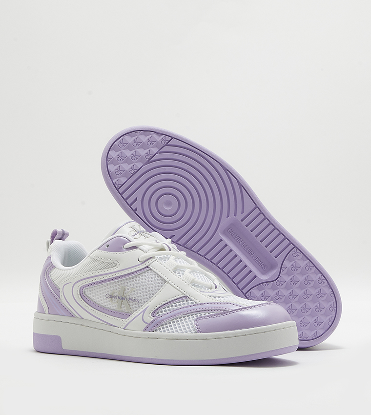 Basket Cupsole Lace-Up Sneakers
